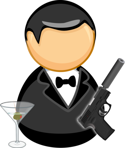 james bond cartoon