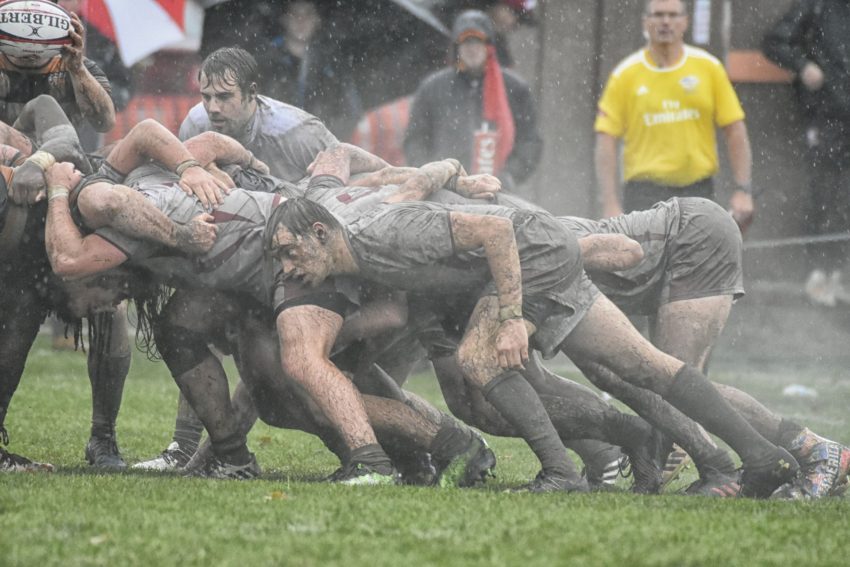 rugby scrum